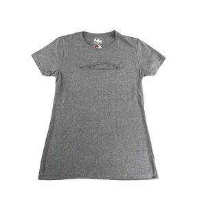 IndyCar Series Shirt Womens Large Gray Race Car Tee Graphic Licensed Official